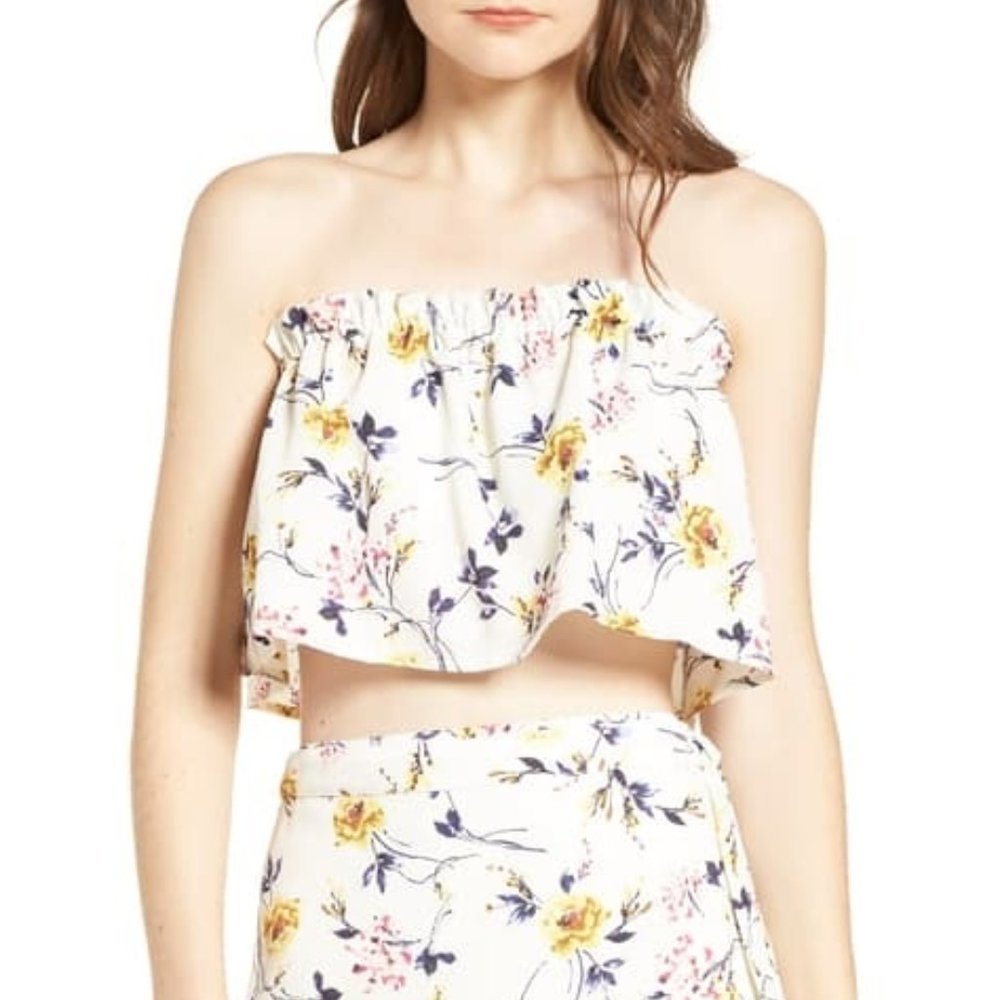 🎁 TEN SIXTY SHERMAN Strapless Popover Top